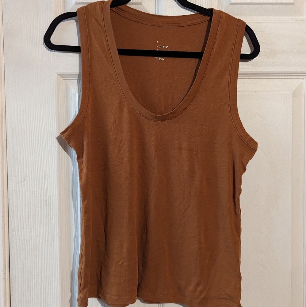 A New Day Caramel Tank